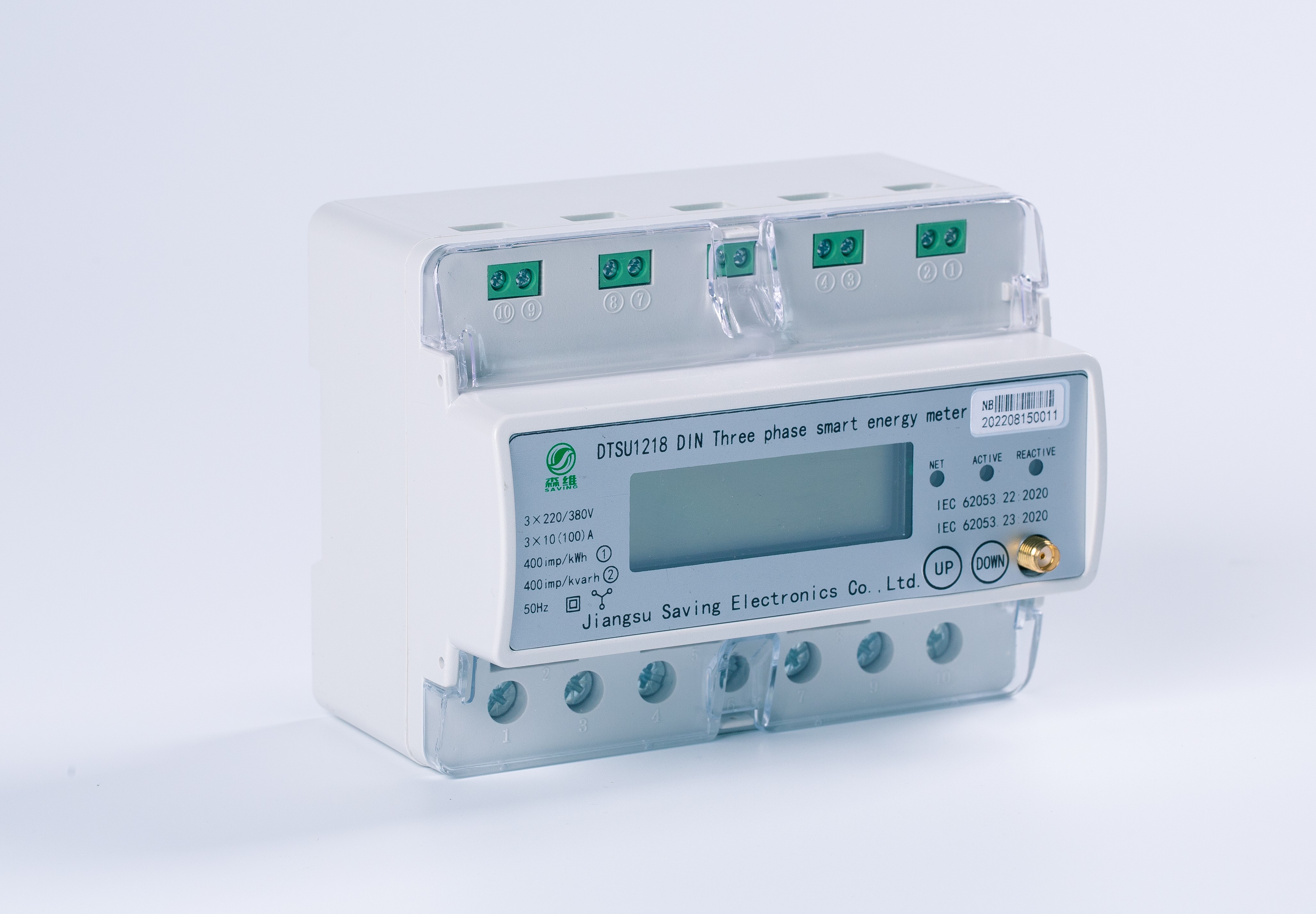 三相(xiàng)導軌式有功電能(néng)表 三相(xiàng)導軌式有功電能表